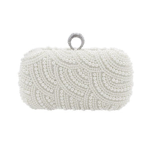 Classic Pearl Clutch Bag