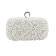 Load image into Gallery viewer, Classic Pearl Clutch Bag