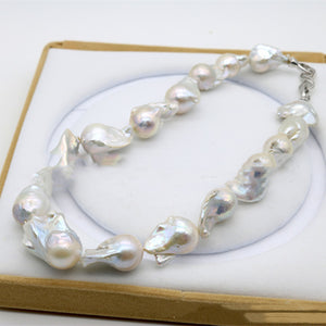 Women's Fashion Baroque Style Freshwater Pearl Necklace