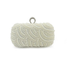 Load image into Gallery viewer, Classic Pearl Clutch Bag