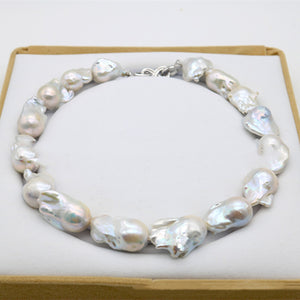 Women's Fashion Baroque Style Freshwater Pearl Necklace