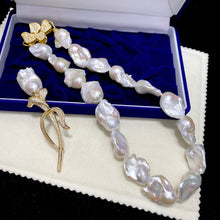 Load image into Gallery viewer, Baroque Shaped Freshwater Pearl Necklace For Women