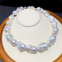 Load image into Gallery viewer, Natural Large Baroque Freshwater Pearl Necklace For Women