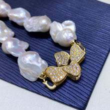 Load image into Gallery viewer, Baroque Shaped Freshwater Pearl Necklace For Women