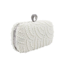 Load image into Gallery viewer, Classic Pearl Clutch Bag